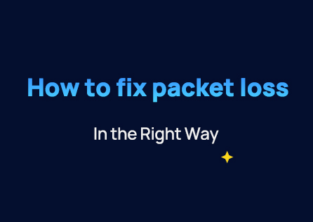 How to fix packet loss the Right Way?