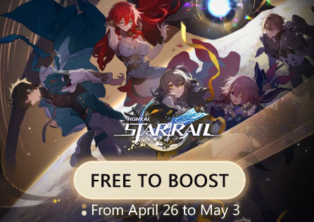 FREE TO BOOST 丨 APRIL 26 ~ MAY 3