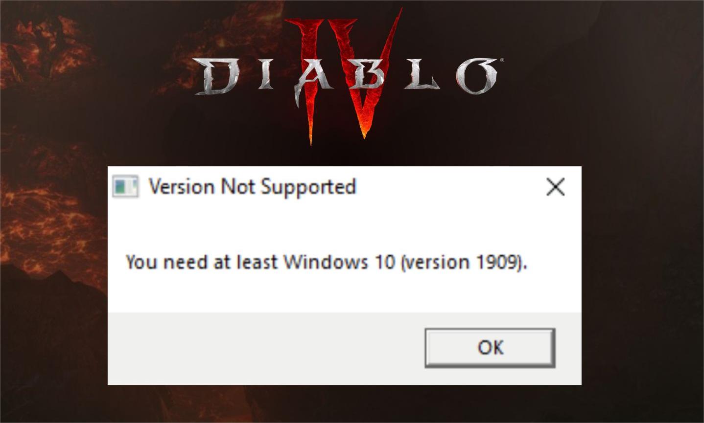 How to Fix Diablo 4 Version 1909 Error