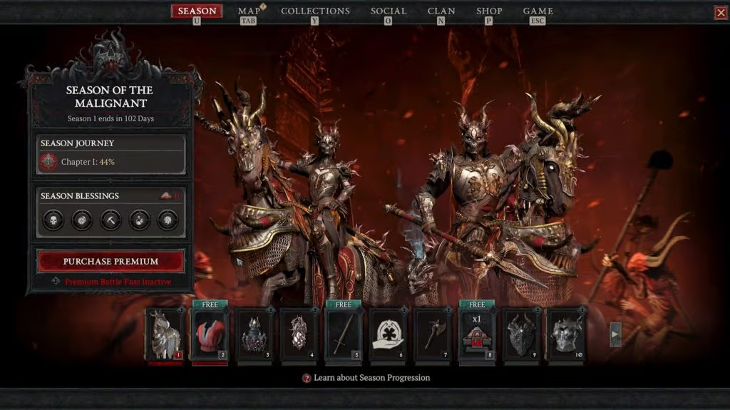Diablo 4 Season 1 Details as We Know: Tiers, Rewards, and price