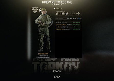 Cómo encontrar el servidor con menos jugadores en Escape from Tarkov