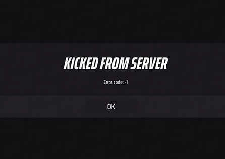 Como parar de ser expulso do servidor em The Finals (código de erro -1)