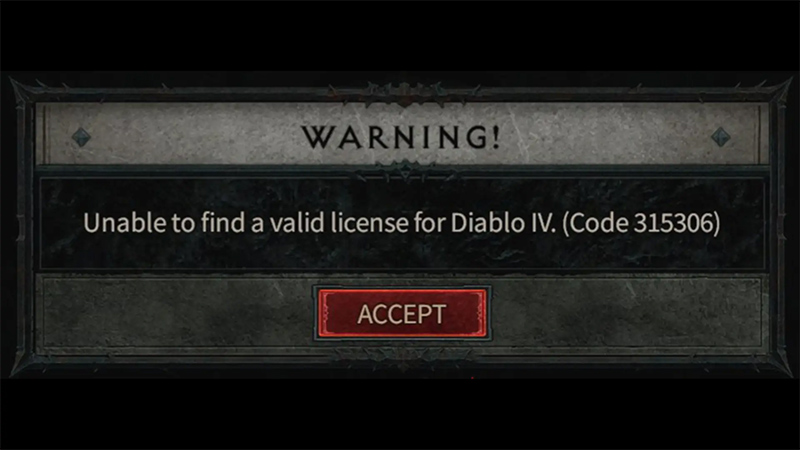 How to Resolve Diablo 4 Preload Error 315306