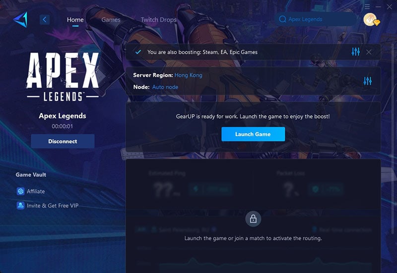 HFix Apex Legends Error Code 408 with Game VPN-img 3