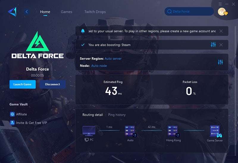 Effective Fixes for Server Connection Issues in Delta Force-img 3
