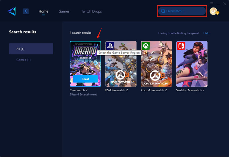 How to Decrease High Ping in Overwatch 2- step1