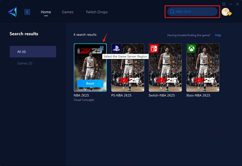 How to fix lag in NBA 2K25 step 2