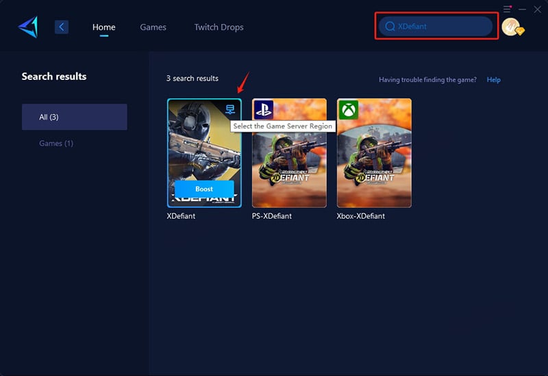 Fix XDefiant high ping step 2