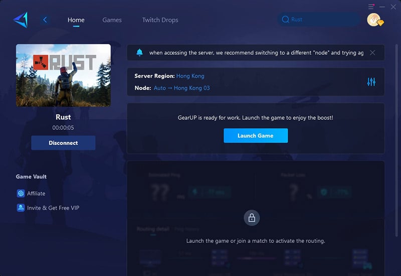 How to fix Rust network lag step 4