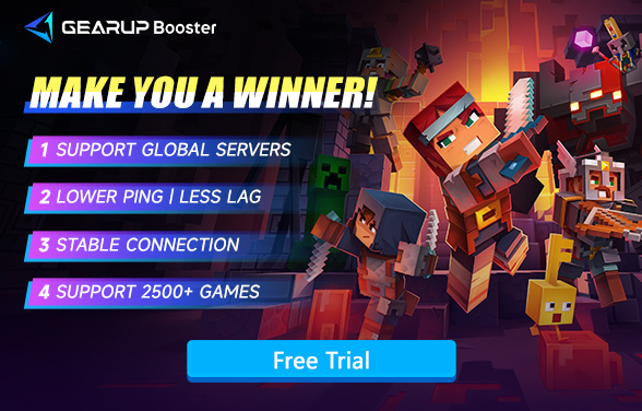 Minecraft Dungeons game booster