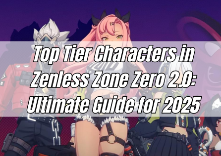Top Tier Characters in Zenless Zone Zero 2.0: Ultimate Guide for 2025