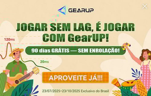 GearUP - Free Boost for Brazil