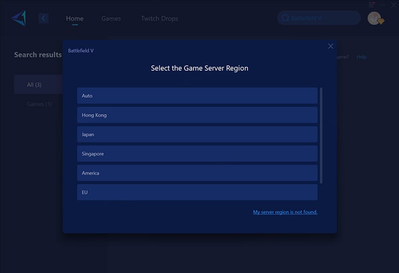 How to Fix Battlefield V Lag Step 3