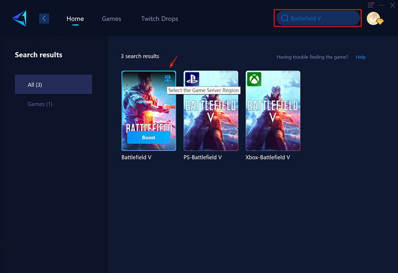 How to Fix Battlefield V Lag Step 2