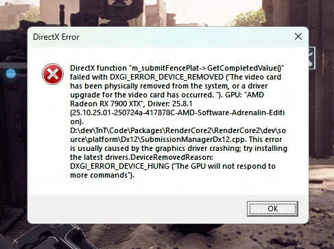 Why DirectX Errors Occur and When They Happen