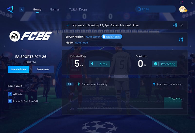 How to Fix EA FC 26 High Ping