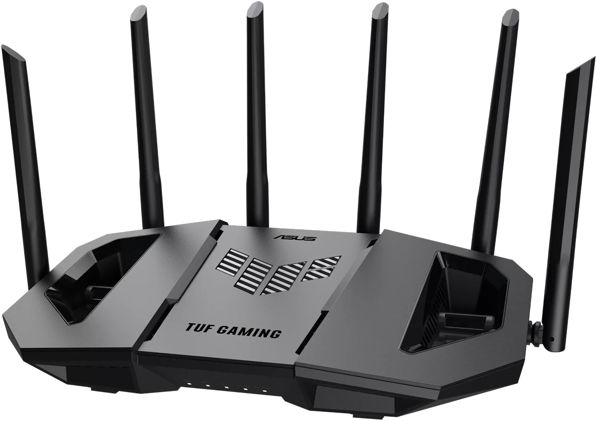 ASUS TUF Gaming BE9400 Wi-Fi 7 router with the GearUP Plugin built in