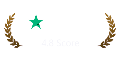 TrustPilot 4.8 Score
